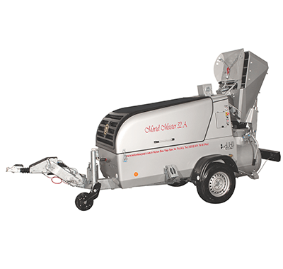 MÖRTEL MEISTER 32ABS BESCHICKER + SCHRAPPER