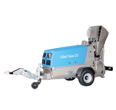 MÖRTEL MEISTER 5200 BS BESCHICKER + SCHRAPPER