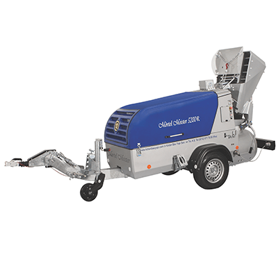 MÖRTEL MEISTER 5200 RBS BESCHICKER + SCHRAPPER