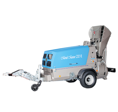 MÖRTEL MEISTER 5200 RBS BESCHICKER + SCHRAPPER